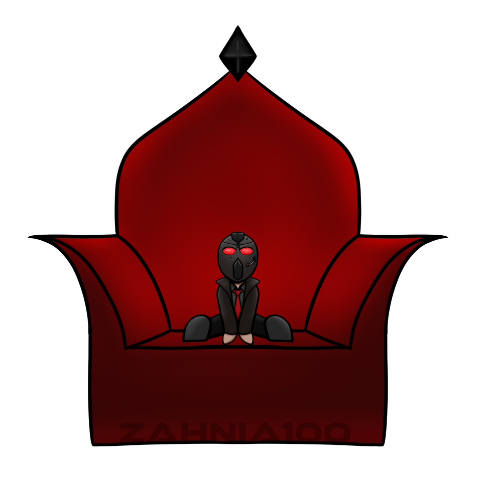 ZahnDoodle4U Redeem: Smoll XillianTheBlackhand in big chair